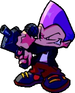 Pico reloading his gun (Dark)