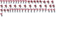 Faceless sprite sheet.