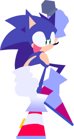 I found this Sonic the hedgehog fnf sprite and thought I would