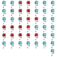 Senpai's sprite sheet