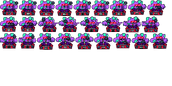 Beegie's Full Week Sprite Sheet