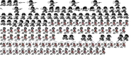 Sansational sprite sheet (Battle, Old)