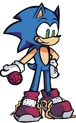 FNF Sonic Sprite by StarCat on Twitter in 2023  Character design, Sonic  fan art, Sonic and shadow