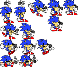 SUNKY.MPEG SPRITES (invincibility music too) [Sonic The Hedgehog 2  Absolute] [Mods]