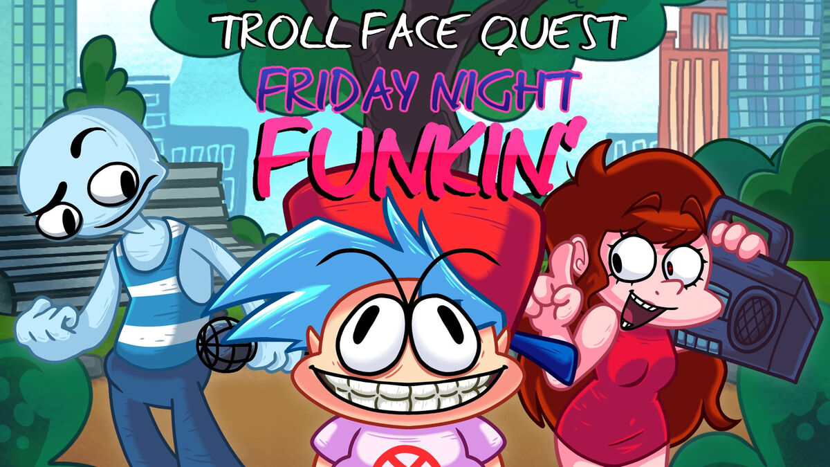 Trolling - Friday Night Funkin VS Trollface/Trollge 