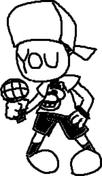 Monochrome but Sans and Cuphead sings it. [Friday Night Funkin