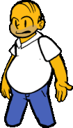 Homer Right Pose