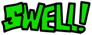 "Sick!!" asset in VS. EddsWorld replaced with "Swell!". (Note: The text color is based off of Edd.)