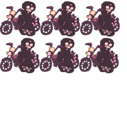 Tank bike sprite sheet