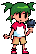 Yotsuba as she appears when booting up the mod.