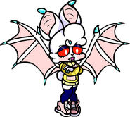 Static Bat static up pose