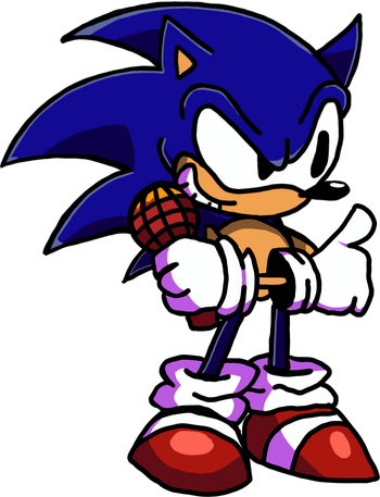 Minus Sonic.Exe (Endah), Funkipedia Mods Wiki