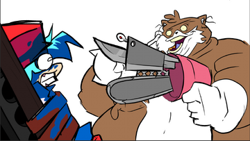 I drew all 2.5 characters in vs Sonic.exe as a goodbye to what in