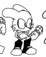 Sketch of Hare's idle (found in the fla file)