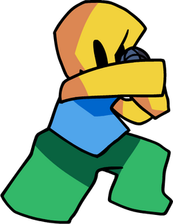 Cute Gaming Noob - OOF Meme Dabbing Dab Hand Drawn Noob Gamer | Magnet