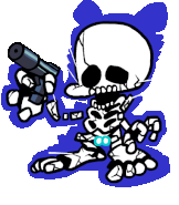 Beginning of game over animation.