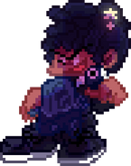 Old Pixel Static right pose