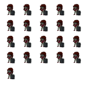 Girlfriend's Alone V1 spritesheet.