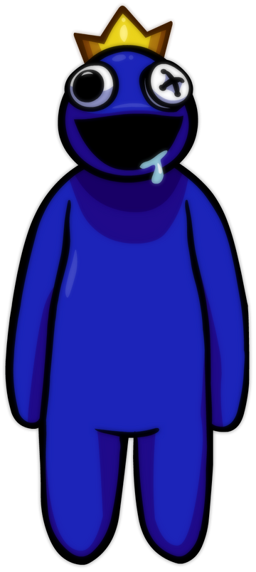 Blue Rainbow Funkin' Sprite Remake by RileyToons on DeviantArt