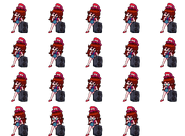 Girlfriend's I Hate You V1 spritesheet.