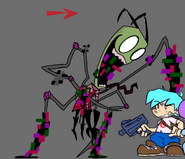 Invander Zim right pose