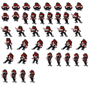HT Girlfriend's sprite sheet.