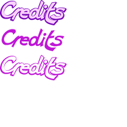 The "Credits" button for the mod.