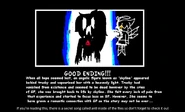 GameBanana image of Trusky Week's good ending, with additional text about the secret song Anti.