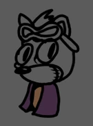 Unfinished Ray Doll sprite, was made before it became 3D.