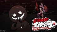 The banner for the update, drawn by @sqvidley (also appears as the background for the jumpscare when you press 7 in Onslaught)