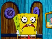 The frame from the episode "Dumped" that inspired Bootleg SpongeBob's original image