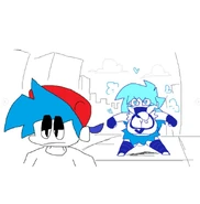 Skyblue lusting over Boyfriend, referencing a scene from Turning Red.