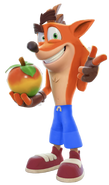 Crash's original appearance