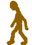 This sprite from the Freddy Fazbear's Pizzeria Simulator Midnight Motorist minigame is the basis of Prange Guy's design.