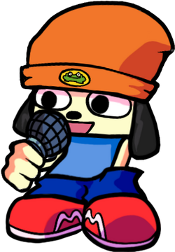 Parappa the Rapper in Week 3 [Friday Night Funkin'] [Mods]