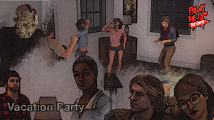 Vacation Party Single Player Challenge Friday the 13th the Game