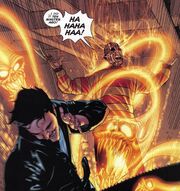 Freddy uses the Necronomicon to become nearly all-powerful.