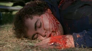 Joey's dead body, after he was hacked up by Vic.