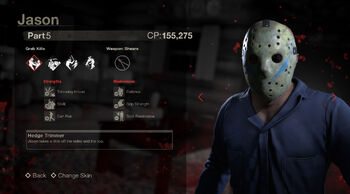 Jason Part 5 Stats