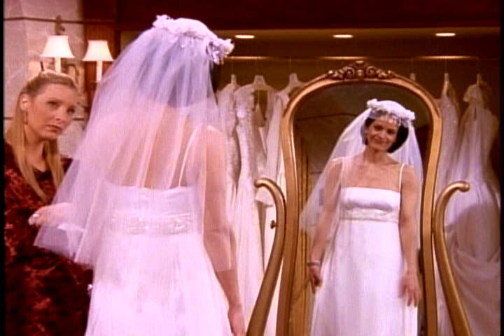 The One With All The Wedding Dresses Friends Central Fandom