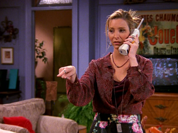 Phoebe on the Phone