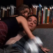 Students in library