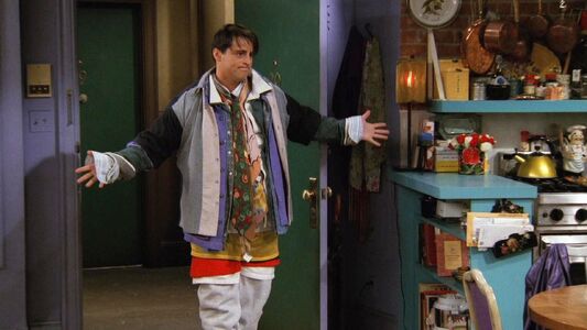 "Hey, I'm Chandler, could I BE wearing any more clothes?"