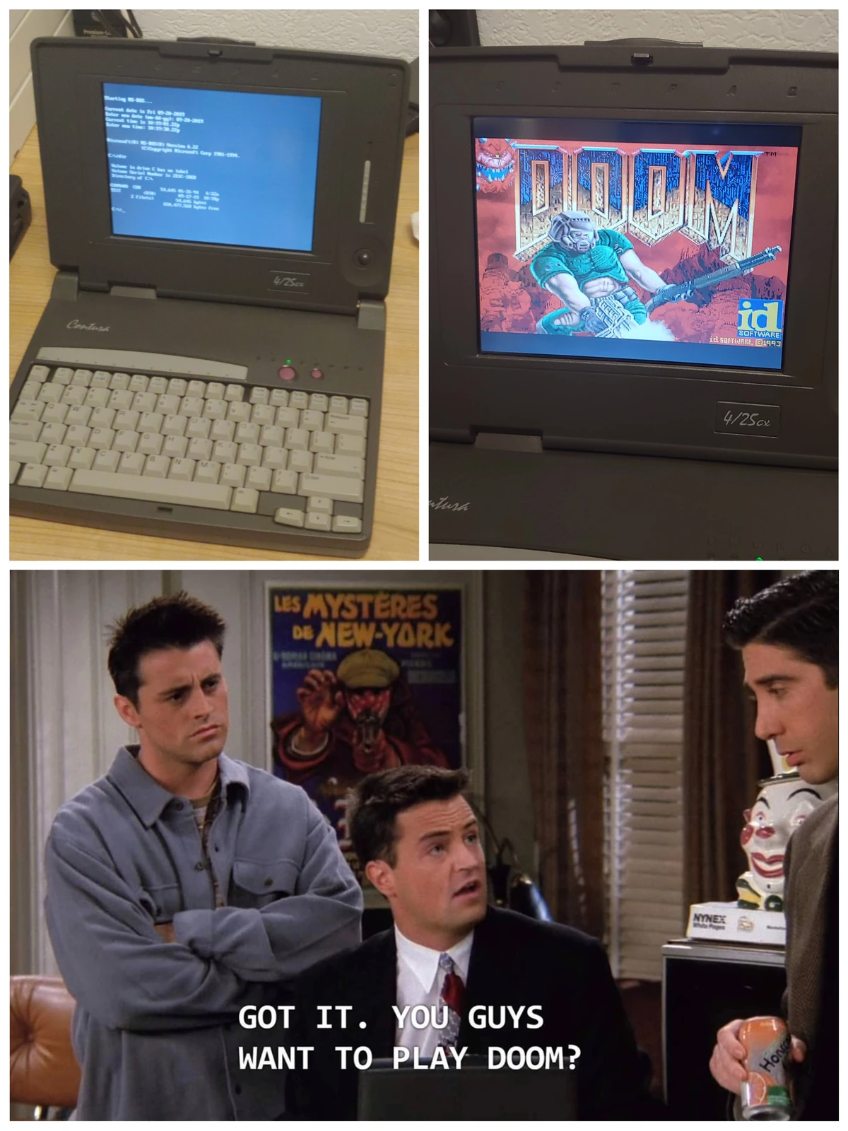 Chandler's laptop Friends Central Fandom