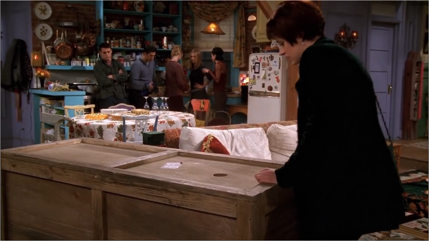 The One With Chandler In A Box Friends Central Fandom