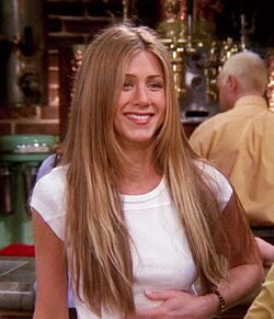 shout at the devil — friends-daily: Rachel Green + long hair