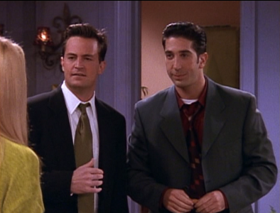 Chandler & Ross (4x09)