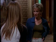 Rachel tells Caitlin that Ross was trying to flirt with her.