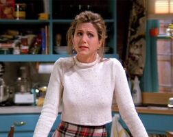 Rachel Green hair up