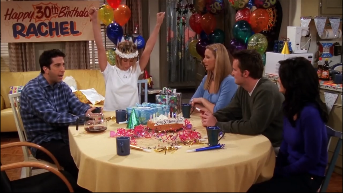 Happybirthday Friends Rachel Grandma GIFs